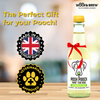 Woof & Brew Posh Pooch Tailwagger Creek Non Alcoholic White Wine for Dogs Dog Treats + Others Woof & Brew
