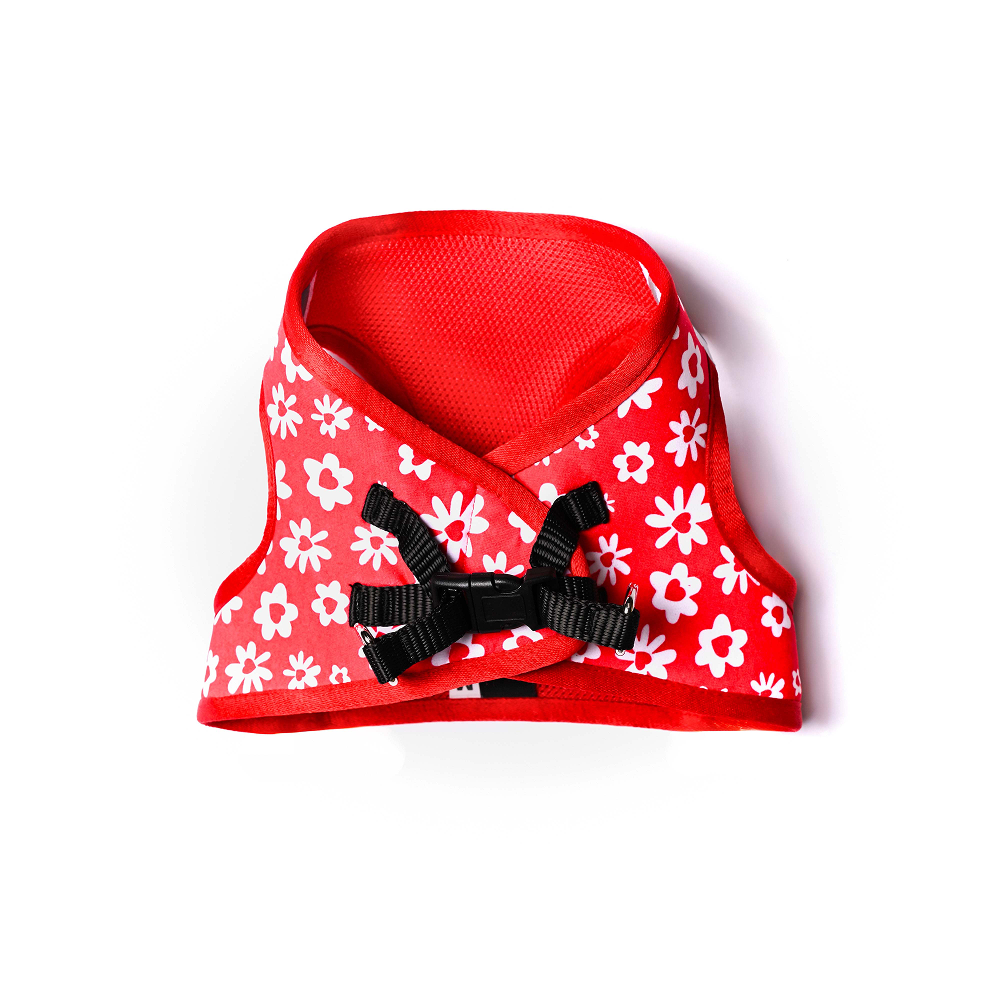 Pets Way Cupid Air Mesh Printed Harness for Puppies and Small Dogs Dogs-Collar, Leashes, harnesses Pets Way