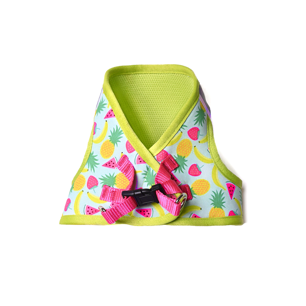 Pets Way Fruity Air Mesh Printed Harness for Puppies and Small Dogs Dogs-Collar, Leashes, harnesses Pets Way