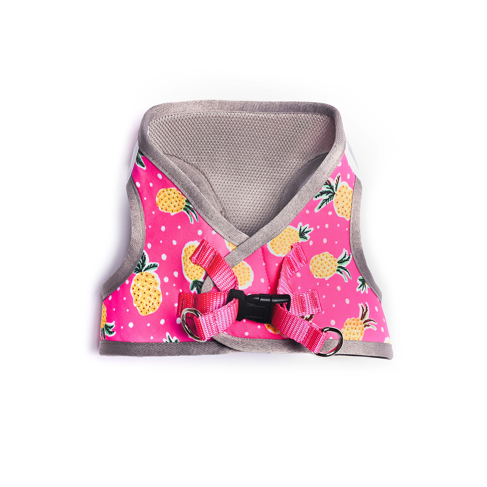 Pets Way Pine Air Mesh Printed Harness for Puppies and Small Dogs Dogs-Collar, Leashes, harnesses Pets Way
