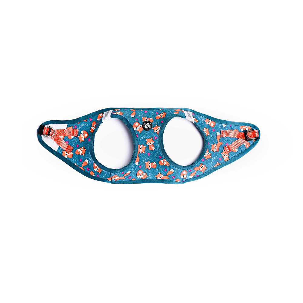 Pets Way Foxie Air Mesh Printed Harness for Puppies and Small Dogs Dogs-Collar, Leashes, harnesses Pets Way