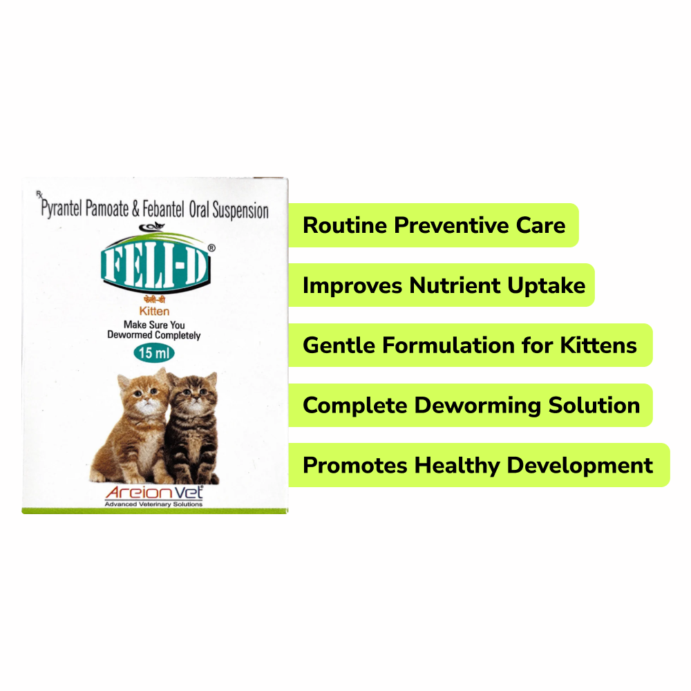 Preventive Care Kit Combo for Kitten (Dewormer + Spoton + Supplement + Probiotic) Cats-Pharmacy Exclusive Combo