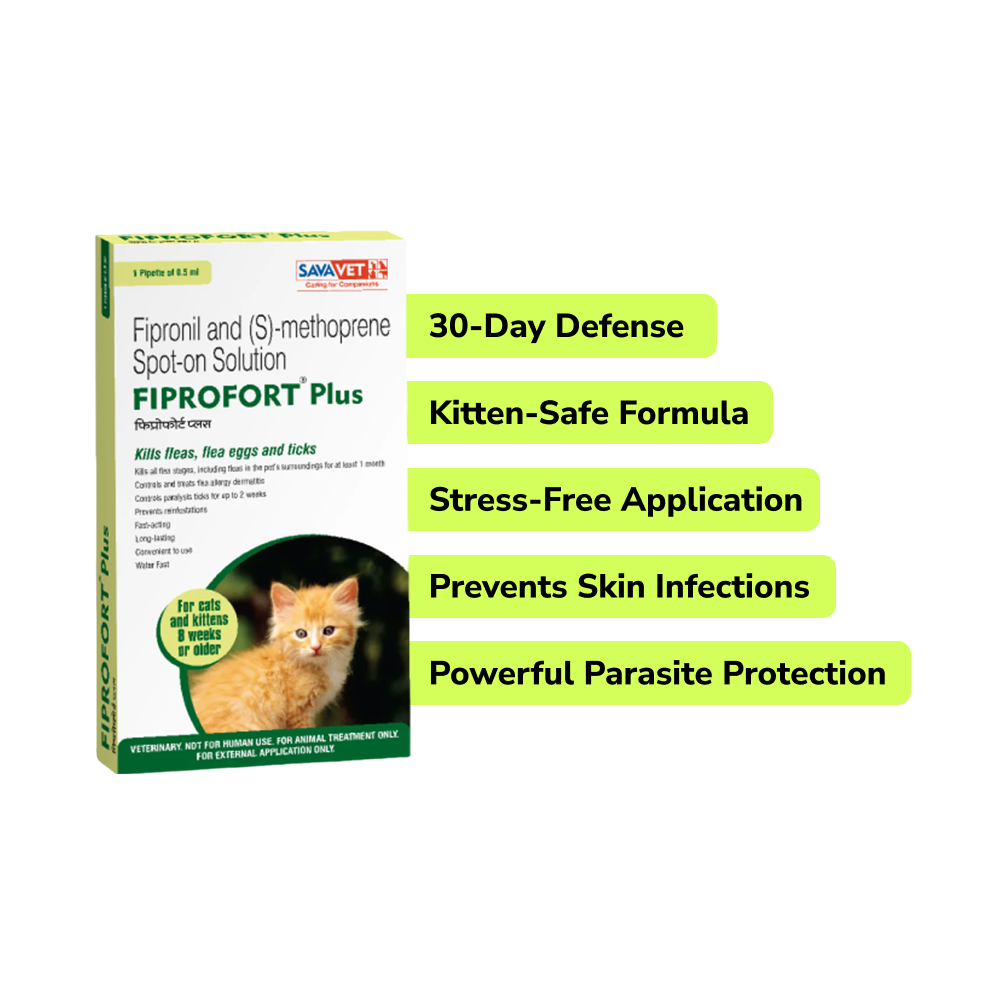 Preventive Care Kit Combo for Kitten (Dewormer + Spoton + Supplement + Probiotic) Cats-Pharmacy Exclusive Combo