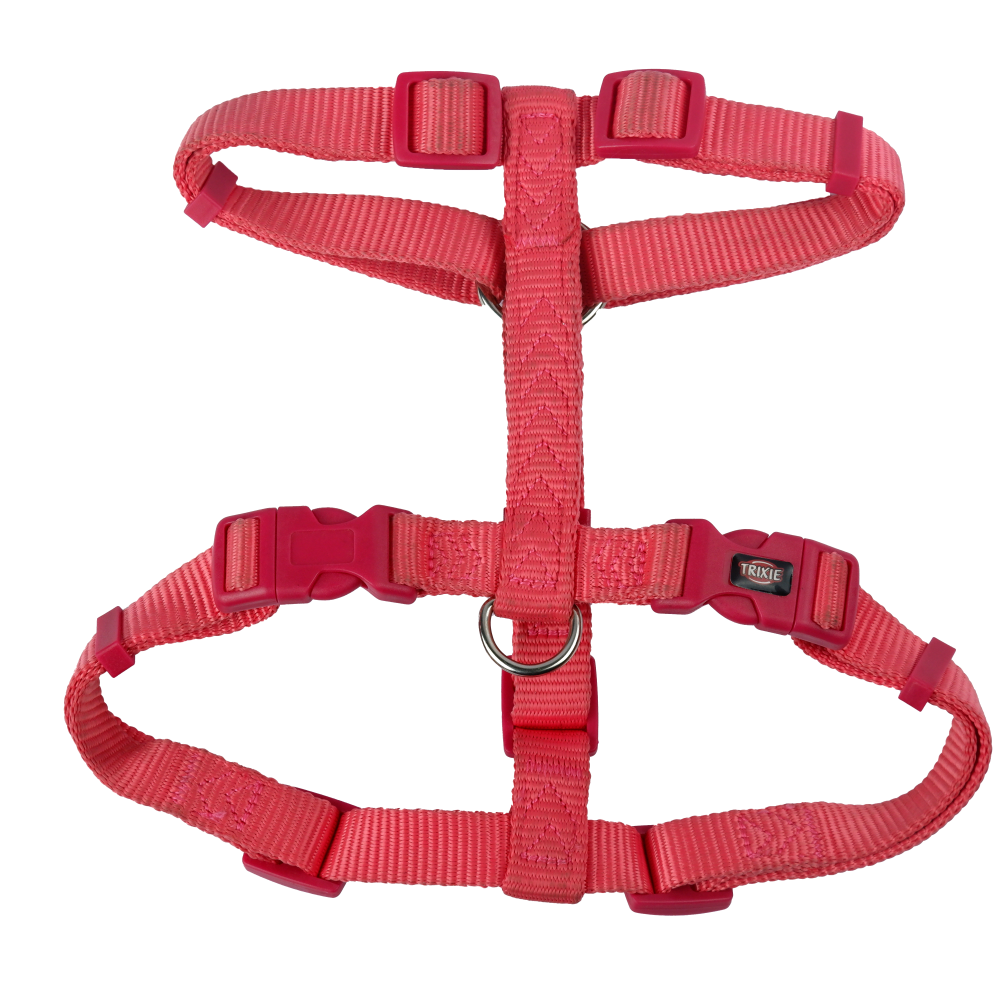 Trixie Premium H Harness for Dogs (Coral)