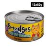 Smudges Chicken Flakes in Gravy Adult Cat Wet Food Cats-Wet Food Smudges 12x80g