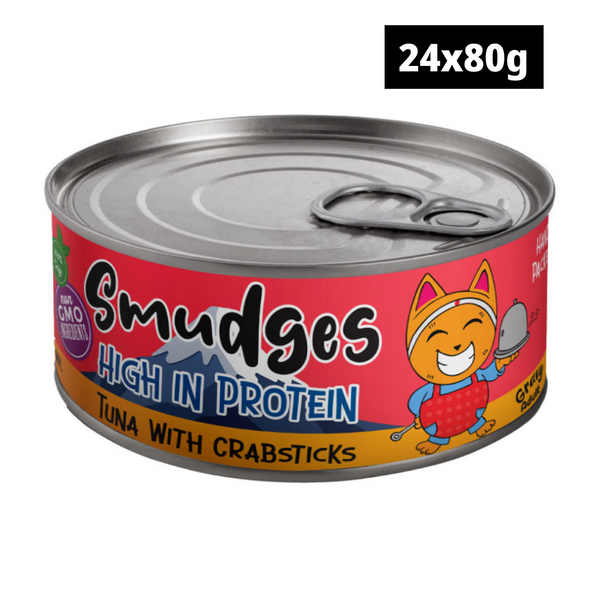 Smudges Tuna with Crabsticks in Gravy Adult Cat Wet Food