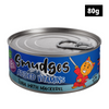 Smudges Tuna Flakes with Mackerel in Soft Jelly Adult Cat Wet Food Cats-Wet Food Smudges 80g