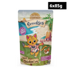 Smudges Tuna Flakes with Shrimp & Pumpkin and Ocean Fish & Salmon and Chicken & Cheese and Chicken Adult Cat Treats & Wet Food Cats-Wet Food Smudges