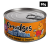 Smudges Tuna Flakes with Shrimp and Pumpkin in Gravy Adult Cat Wet Food Cats-Wet Food Smudges 80g