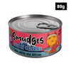 Smudges Tuna Flakes with Salmon in Soft Jelly Adult Cat Wet Food Cats-Wet Food Smudges 80g