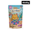 Aloha Smudges Chicken in Gravy Kitten Cat Wet Food Cats-Wet Food Smudges 48x85g