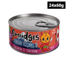 Smudges Salmon Pate Mixed with Shredded Chicken Kitten Wet Food Cats-Wet Food Smudges 24x60g