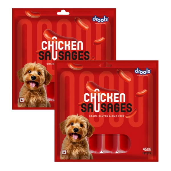 Drools Chicken Sausages Dog Treats