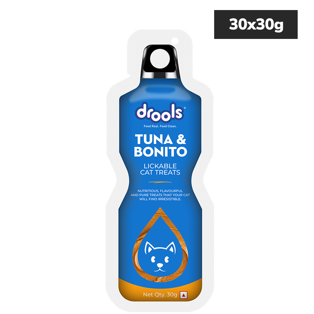 Drools Tuna & Banito Creamy Lickable Cat Treats Cats-Treats & Others Drools 30x30g