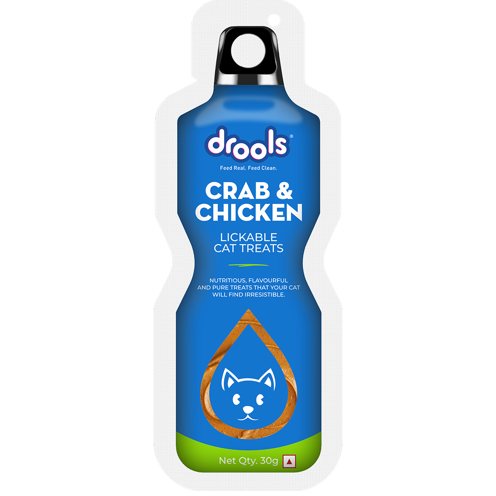 Drools Crab & Chicken Creamy Lickable Cat Treats Cats-Treats & Others Drools