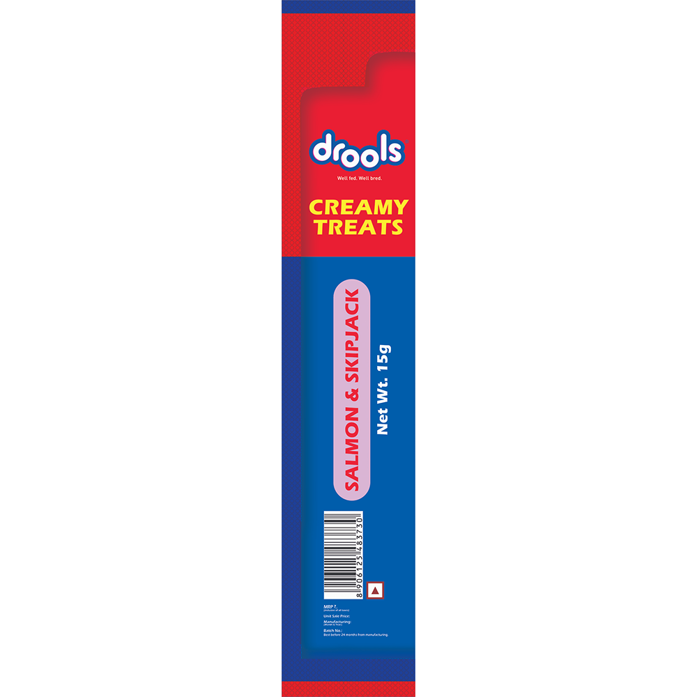 Drools Salmon & Skipjack Creamy Cat Treats Cats-Treats & Others Drools