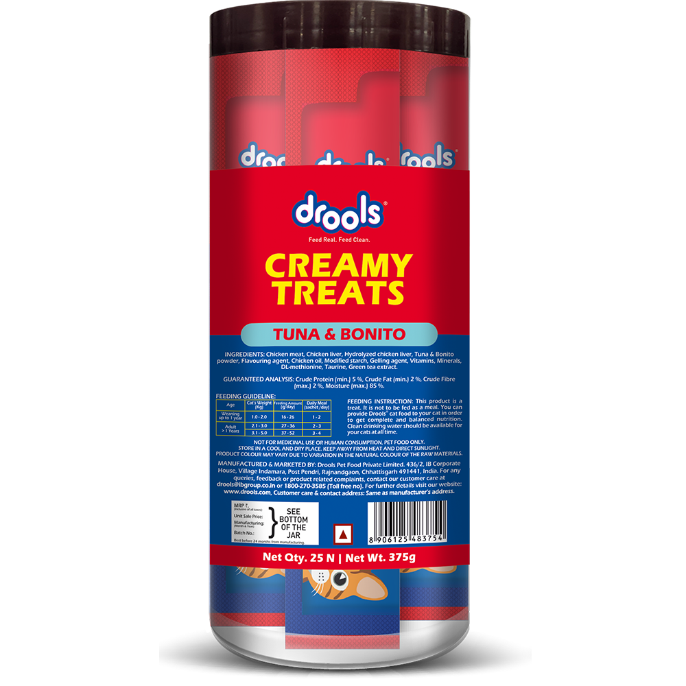 Drools Tuna & Bunito Creamy Cat Treats Cats-Treats & Others Drools