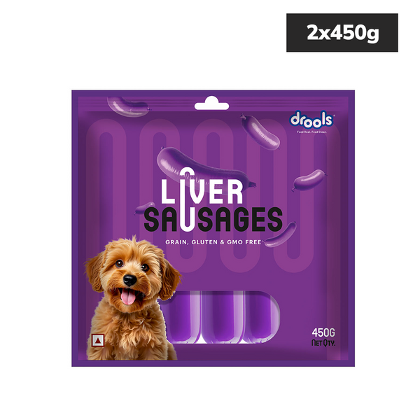 Drools Liver Sausages Dog Treats