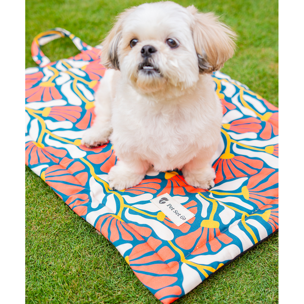 Pet Set Go Tropical Bloom Mat for Dogs