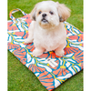Pet Set Go Tropical Bloom Mat for Dogs Dogs-Bedding, Mats & Travel Supplies Pet Set Go Dropship