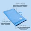 Pet Set Go Coloured Mat for Dogs (Blue) Dogs-Bedding, Mats & Travel Supplies Pet Set Go Dropship