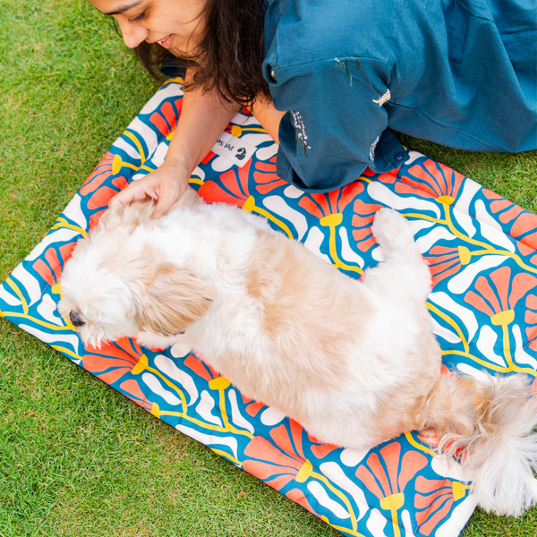 Pet Set Go Tropical Bloom Mat for Dogs