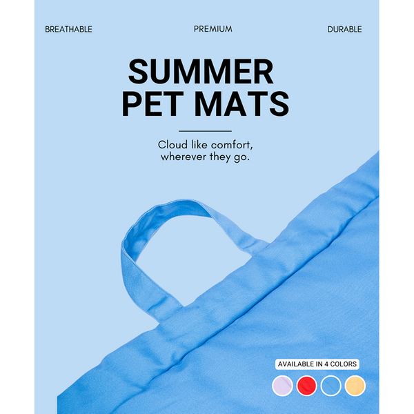 Pet Set Go Coloured Mat for Dogs (Blue)