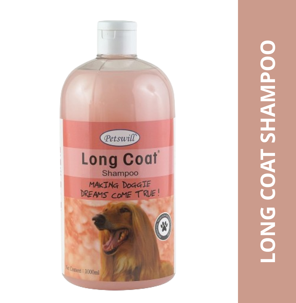 Petswill Long Coat Shampoo for Dogs and Cats