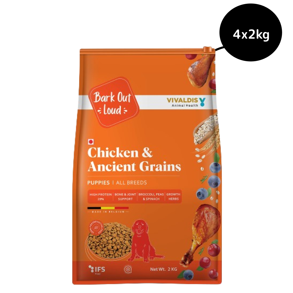 Bark Out Loud Chicken & Ancient Grains Puppy Dry Food