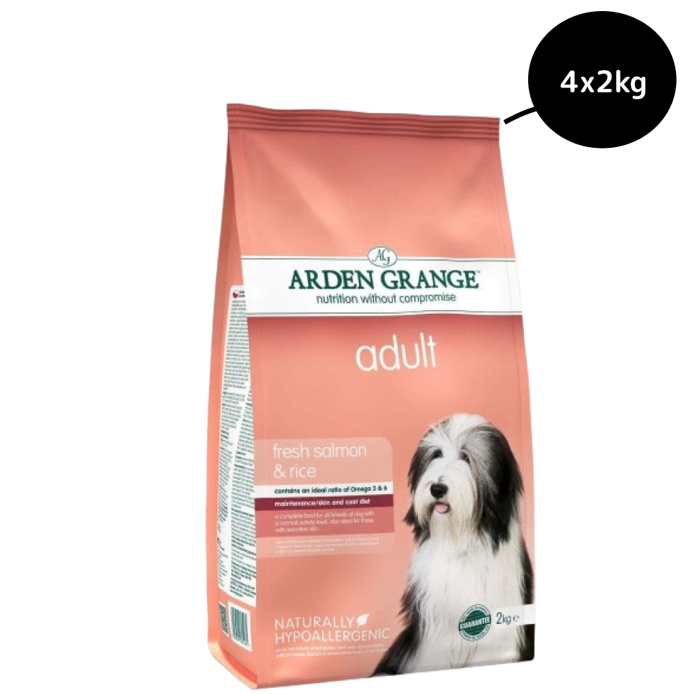 Arden Grange Salmon & Rice Adult Dog Dry Food