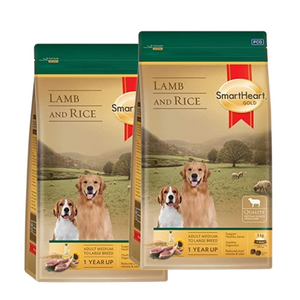 SmartHeart Gold Adult Dog Lamb & Rice Dry Food