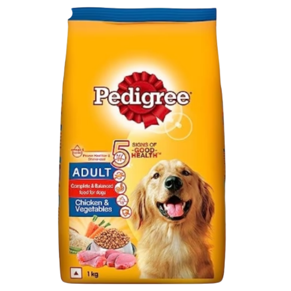 Pedigree Chicken and Vegetables Adult Dry Dog Food