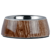 Basil Wooden Print Melamine Bowl for Dogs and Cats Rewards Both-Bowls & Feeders Basil