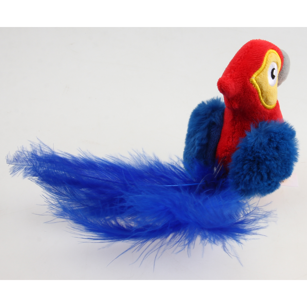 GiGwi Melody Chaser with Motion Activated Sound Chip for Cats (Red Parrot) Cats-Toys GiGwi