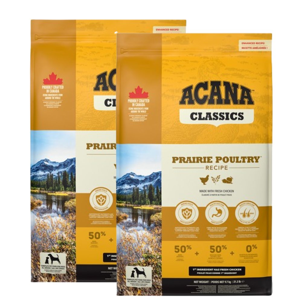 Acana Classic Prairie Poultry Dog Dry Food (All Breeds and Ages)