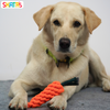 Skatrs Carrot Shaped Rope Chew Toy for Dogs and Cats (Orange) Rewards Both Toys Skatrs