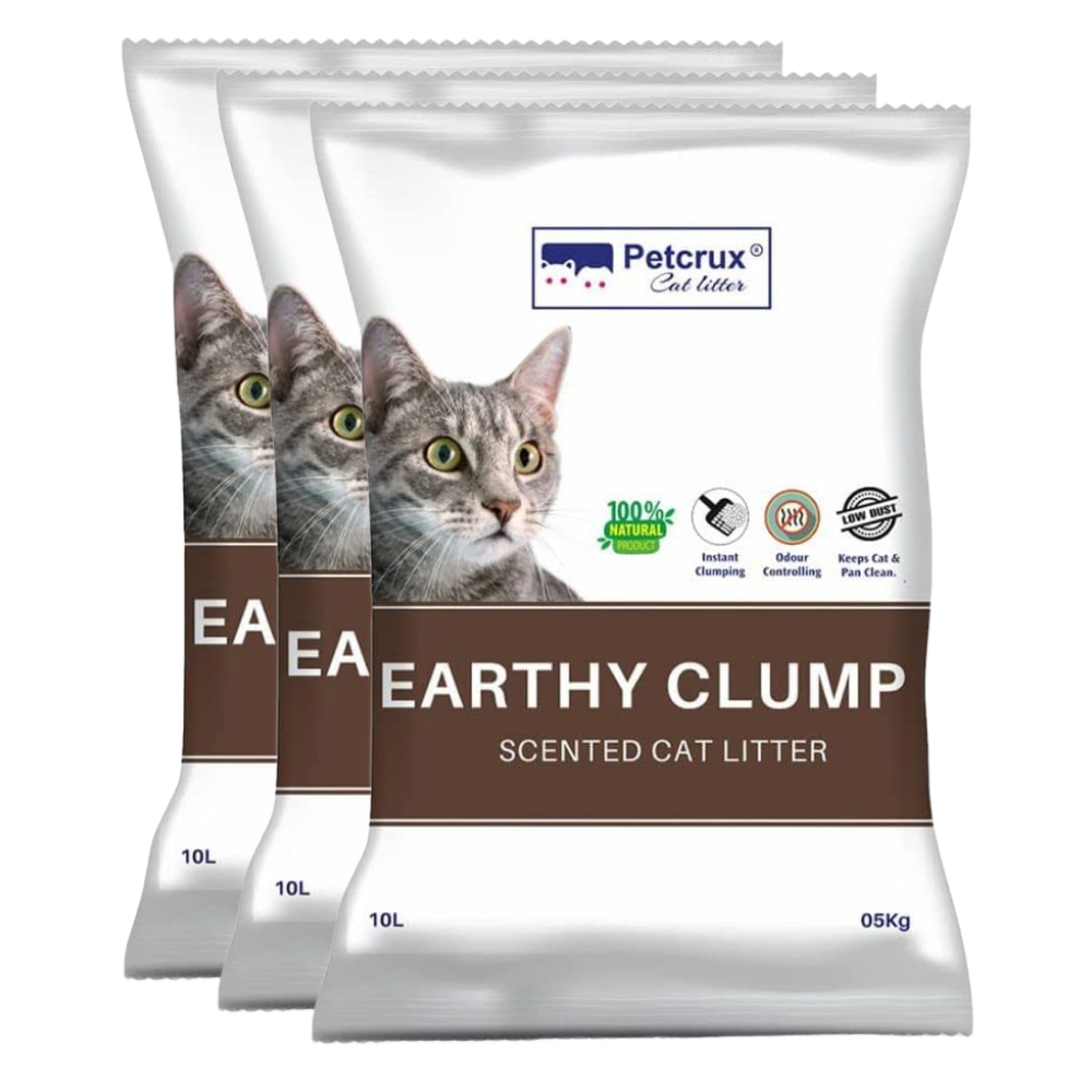 Petcrux Earthy Clump Scented Cat Litter