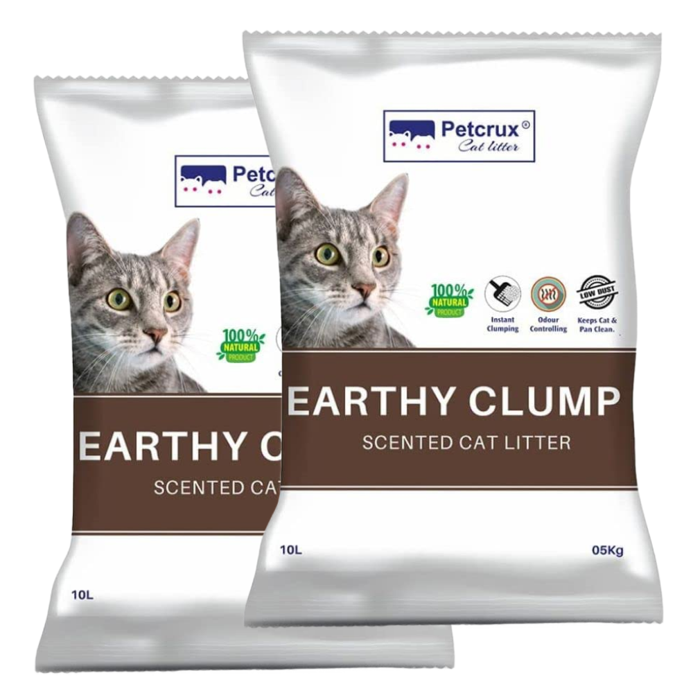 Petcrux Earthy Clump Scented Cat Litter