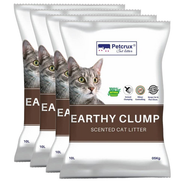 Petcrux Earthy Clump Scented Cat Litter