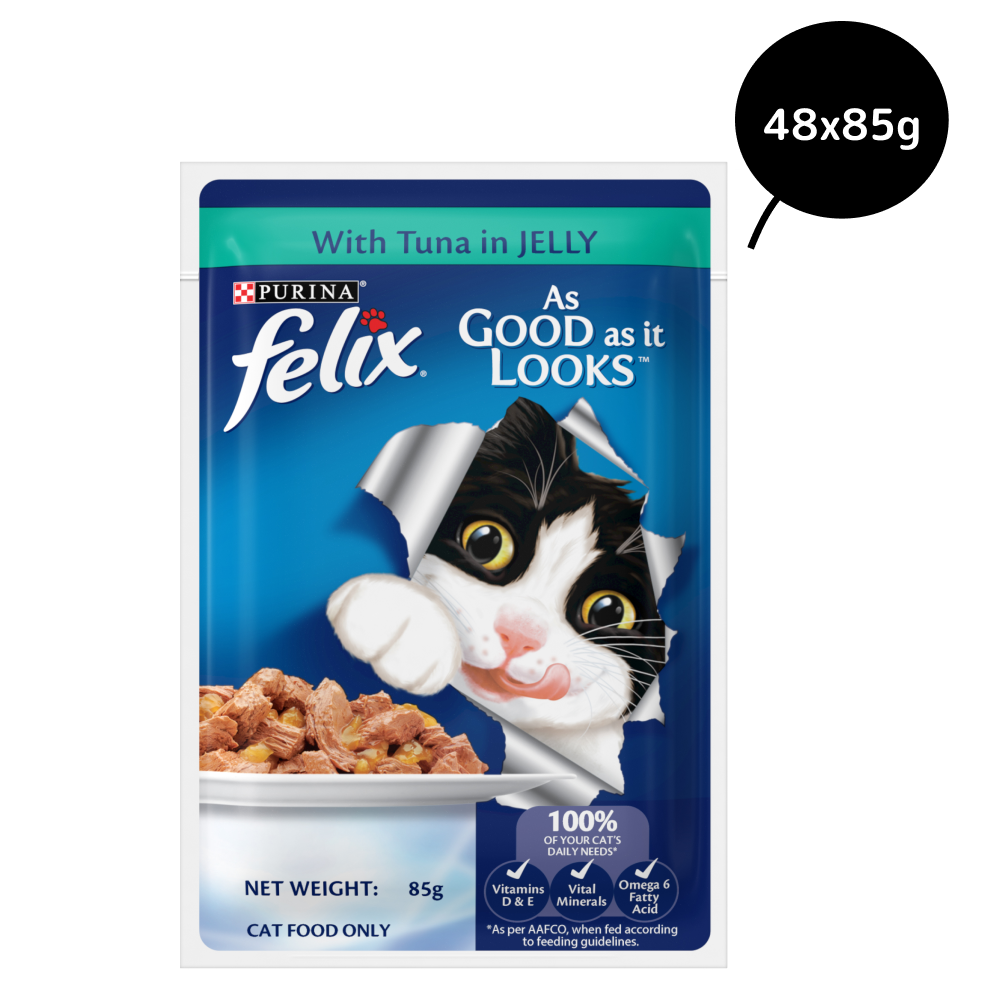 Purina Felix Tuna with Jelly Adult Cat Wet Food