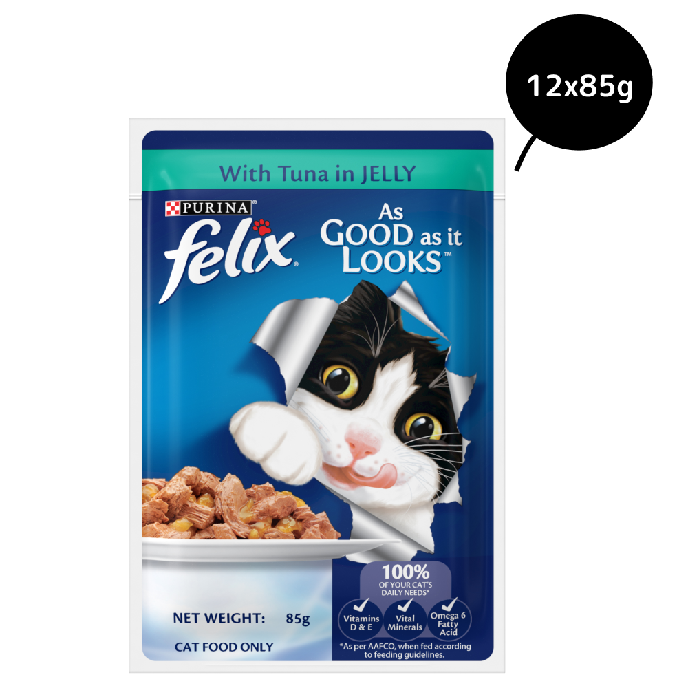 Purina Felix Tuna with Jelly Adult Cat Wet Food