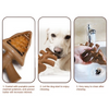 Talking Dog Club Dinosaur Nylon Bone Heavy Chew Toy for Dogs (Brown) Dogs-Toys Talking Dog Club Dropship