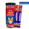 Drools Salmon & Skipjack and Crab & Chicken Creamy Cat Treats Combo