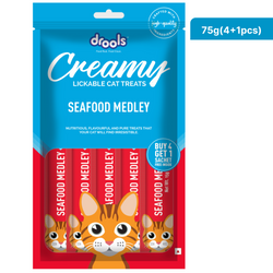 Drools Seafood Medley Creamy Cat Treats