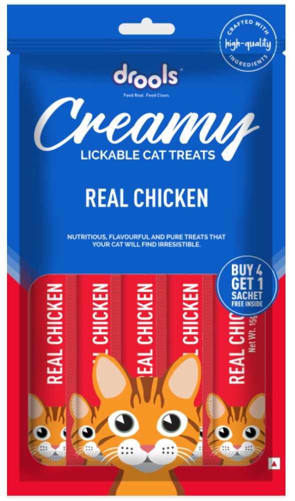 Drools Real Chicken Creamy Cat Treats