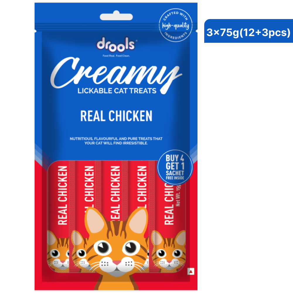 Drools Real Chicken Creamy Cat Treats