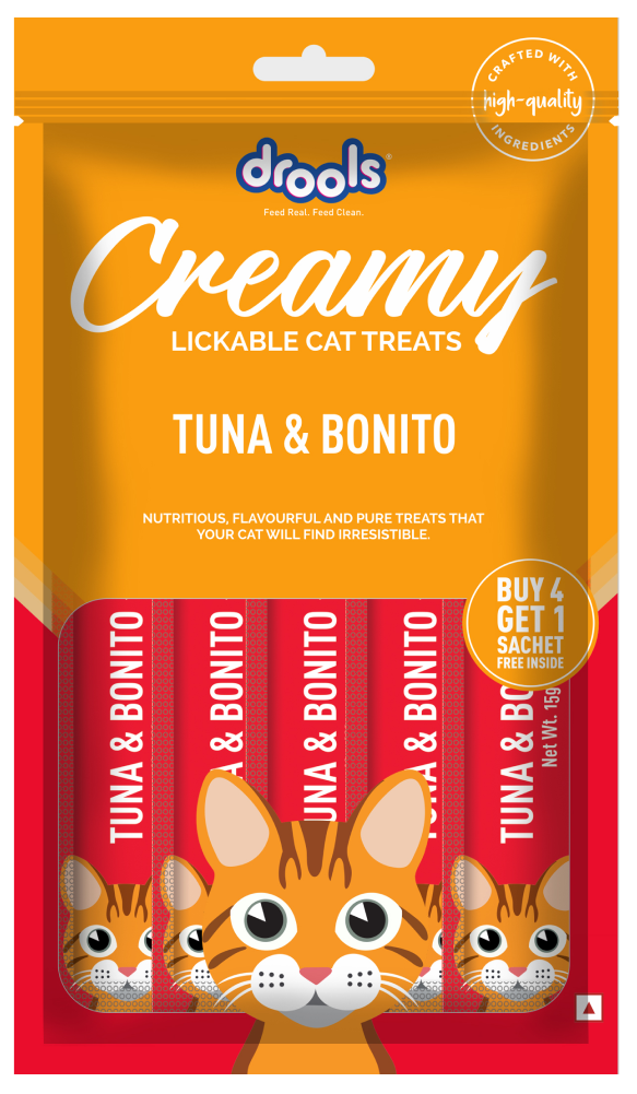 Drools Tuna & Bunito Creamy Cat Treats
