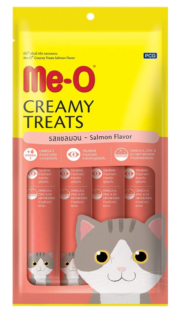 Me O Creamy Salmon Cat Treats