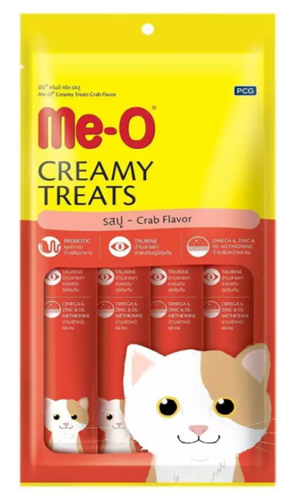 Me O Creamy Crab Cat Treats