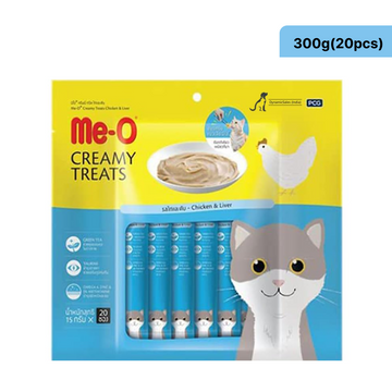 Me O Creamy Chicken & Liver Cat Treats